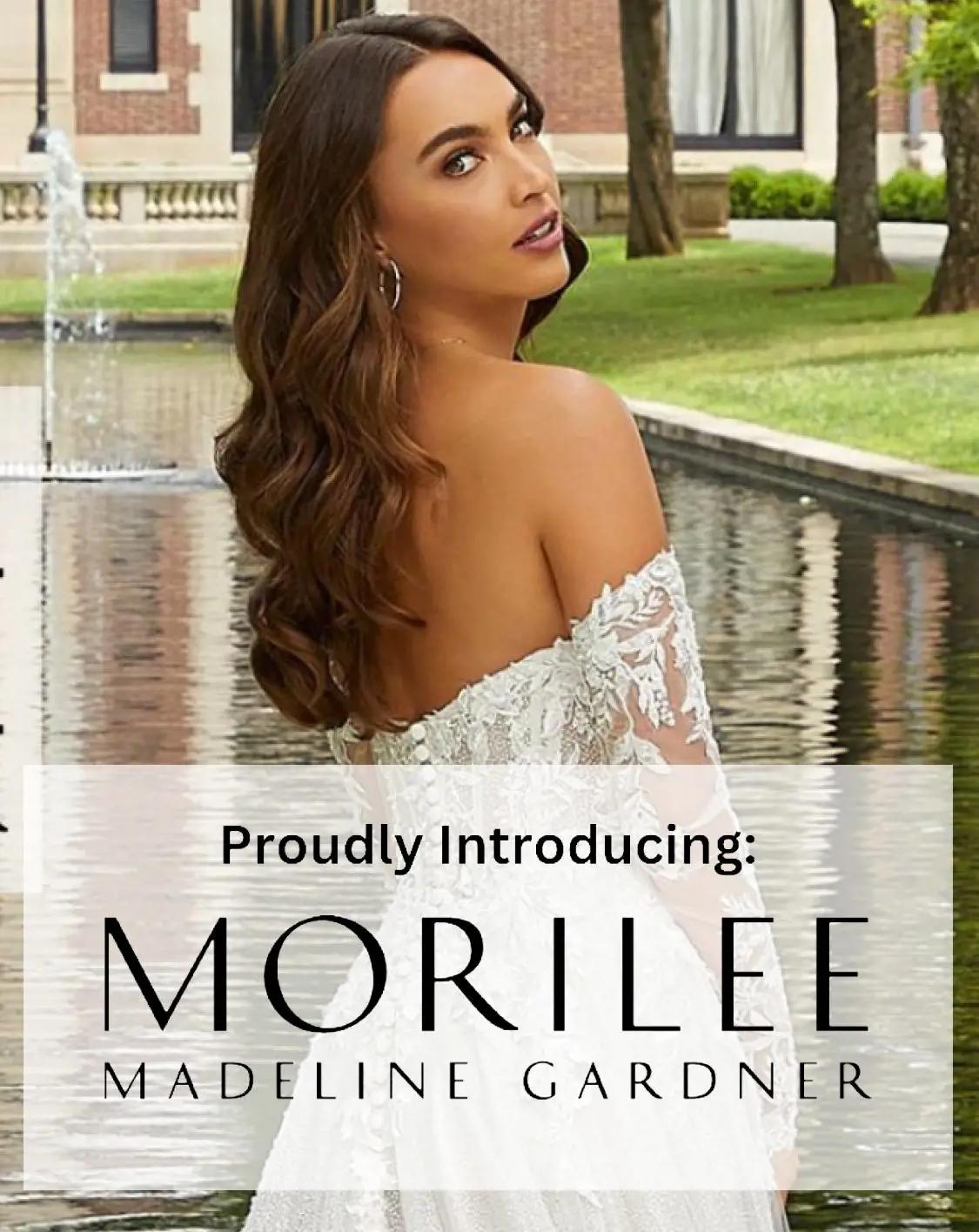 "Morilee" banner for mobile