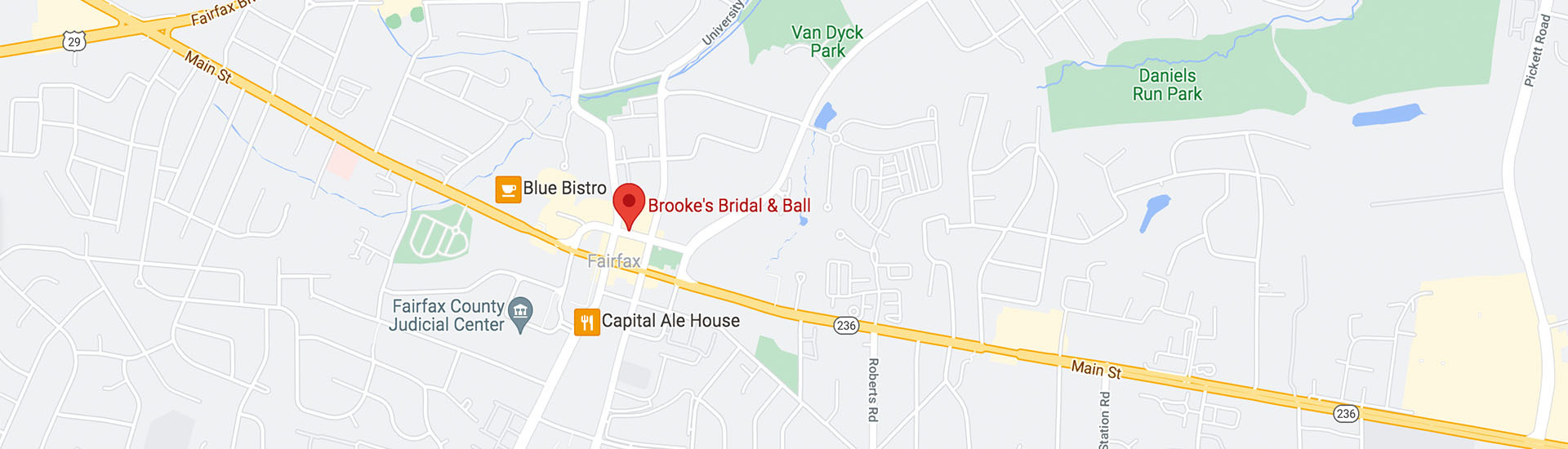 Brooke's Bridal & Ball location