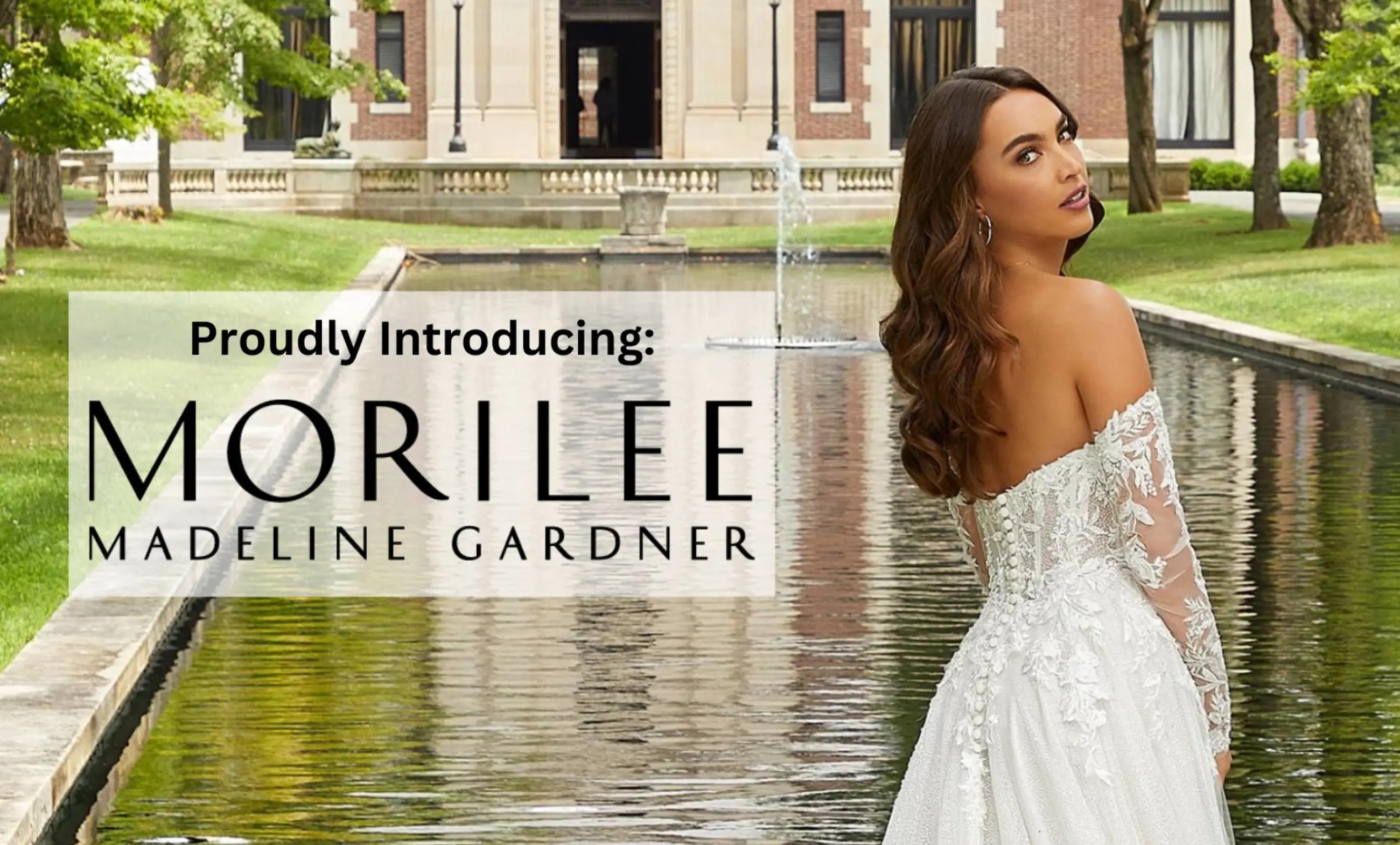 "Morilee" banner for desktop