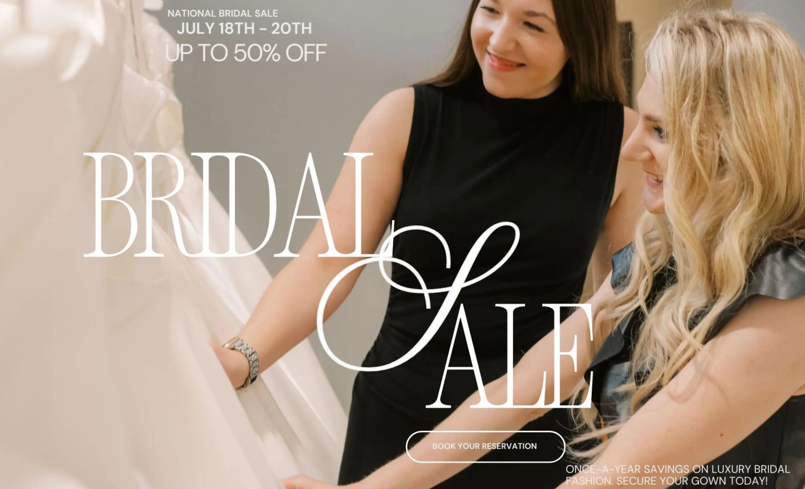 National Bridal Sale 2025
