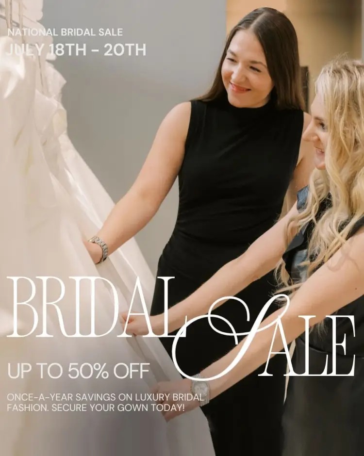 National Bridal Sale 2025