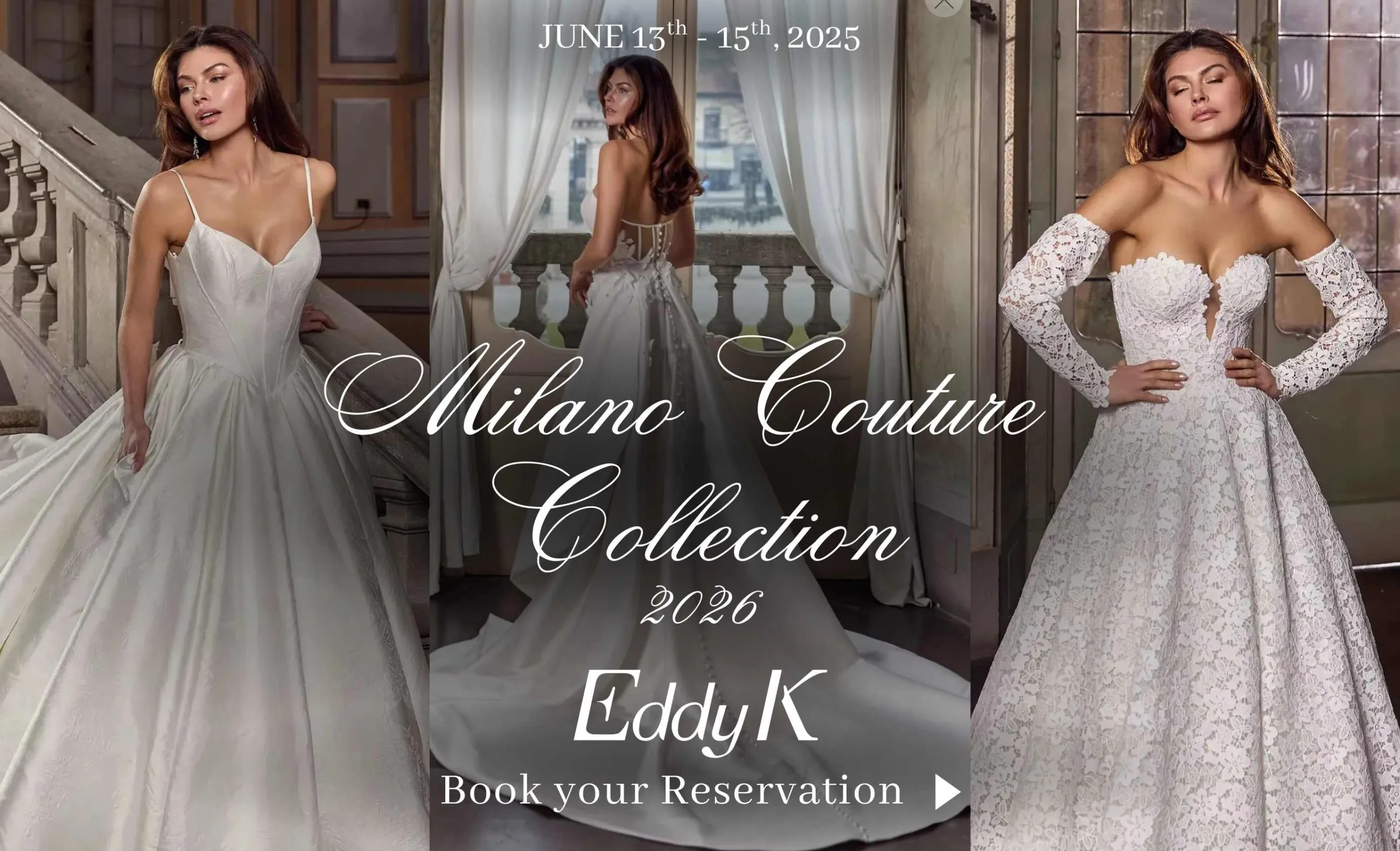 Milano Couture Collection 2026 banner